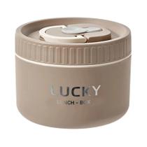 Lancheira Térmica Infantil e Adulta - Portátil, à Prova de Vazamento, em Aço Inoxidável