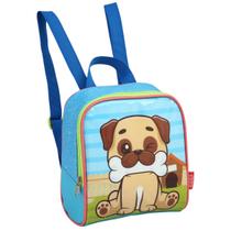 Lancheira Térmica Infantil Escola Creche Passeio Menino Cachorro Azul