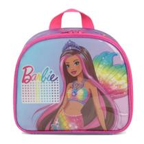 Lancheira Térmica Infantil Escolar Barbie Sereia VL Original