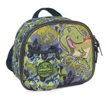 Lancheira Térmica Infantil Escolar Dinossauro Verde Up4you