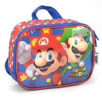 Lancheira Térmica Infantil Escolar Super Mario Luxcel Lancheira Térmica Infantil Escolar Super Mario Luxcel
