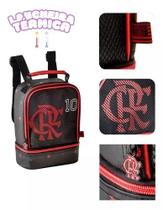 Lancheira Térmica Infantil Flamengo - Bolsa Escolar Oficial Rubro Negra