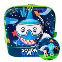 Lancheira Térmica Infantil Fuseco CBFQ-7069 Bebê Tubarão Lancheira Térmica Infantil Fuseco CBFQ-7069 Bebê Tubarão