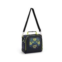 Lancheira Térmica Infantil Gamer Escolar Reforçada Escolar