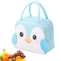 Lancheira Térmica Infantil Lorben Pinguim/ul 23x14x19cm Lancheira Térmica Infantil Lorben Pinguim/ul 23x14x19cm