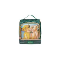 Lancheira Térmica Infantil Masculina Rei Leão Simba e Nala Verde Escuro Lancheira Térmica Infantil Masculina Rei Leão Simba e Nala Verde Escuro