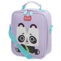 Lancheira Térmica Infantil p/ Lanches Menina Pandinha Lancheira Térmica Infantil p/ Lanches Menina Pandinha