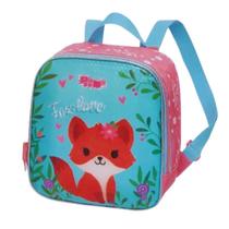 Lancheira Térmica Infantil Raposa Pack Fox Love Merendeira