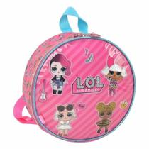 Lancheira Térmica Infantil Redonda Lol Luxcel Rosa
