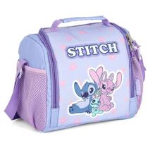 Lancheira Termica Infantil Stitch Roxo Peace Luxcel Lancheira Termica Infantil Stitch Roxo Peace Luxcel