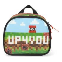 Lancheira Térmica Infantil Up4you Minecraft Pixel Escolar Luxcel Lancheira Térmica Infantil Up4you Minecraft Pixel Escolar Luxcel