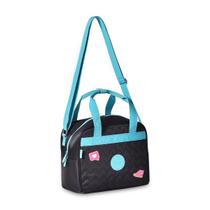 Lancheira Térmica Luluca Grande Lulike Preto Escolar - Clio