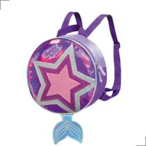 Lancheira Térmica Menina Infantil Escolar Mini Mochila 2 em 1 Sereia Pequena Creche Lancheira Térmica Menina Infantil Escolar Mini Mochila 2 em 1 Sereia Pequena Creche