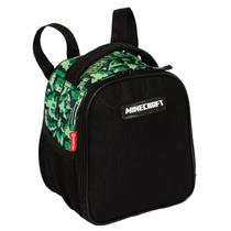 Lancheira Térmica Minecraft Creeper Infantil Passeio Escolar Lancheira Térmica Minecraft Creeper Infantil Passeio Escolar