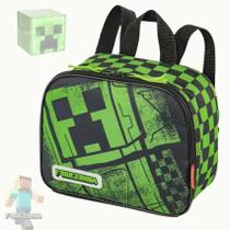 Lancheira Térmica Minecraft vd/pt 066178-00 Sestini