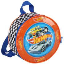 Lancheira Térmica Oficial HOT WHEELS Luxcel Azul LA41503HW Lancheira Térmica Oficial HOT WHEELS Luxcel Azul LA41503HW