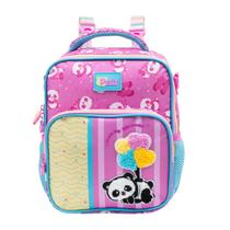 Lancheira Térmica Panda Coração Infantil Escola Menina Balão Cor:Rosa Lancheira Térmica Panda Coração Infantil Escola Menina Balão Cor:Rosa