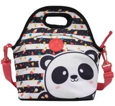 Lancheira Térmica Panda Tiracolo Original Xeryus Lançamento Lancheira Térmica Panda Tiracolo Original Xeryus Lançamento