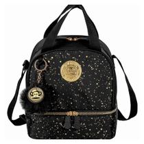 Lancheira Térmica Paul Frank Styles Black N Gold Sestini