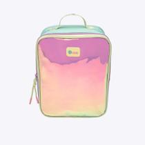 Lancheira Térmica Pequena Color Block Menina Puket 050404033 Lancheira Térmica Pequena Color Block Menina Puket 050404033