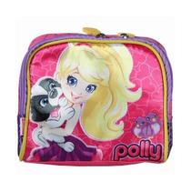 Lancheira Térmica Polly Pocket Escolar Dog Merendeira Infantil Lancheira Térmica Polly Pocket Escolar Dog Merendeira Infantil