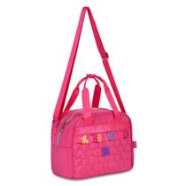 Lancheira Térmica Soft Texturizado com Matelassê 8" RB24541 - Rebecca Bonbon