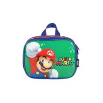 Lancheira Térmica Super Mario Bros Luigi Escolar Infantil Lancheira Térmica Super Mario Bros Luigi Escolar Infantil