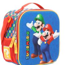 Lancheira Térmica Super Mario Lanche Escolar Original Chenson Premium Modelo 2026 Lancheira Térmica Super Mario Lanche Escolar Original Chenson Premium Modelo 2026