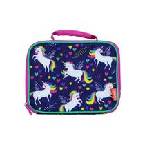 Lancheira Térmica Thermos Unicórnio Roxo 20,5x25x8cm Lancheira Térmica Thermos Unicórnio Roxo 20,5x25x8cm