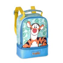 Lancheira Térmica Tigrão Tigre C/ 2 Bolsos Disney Infantil Escolar/Creche - Clio