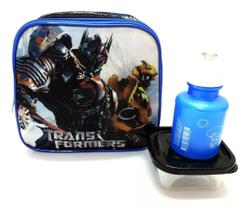 Lancheira Térmica Transformers Optimus Prime Bumblebee F4