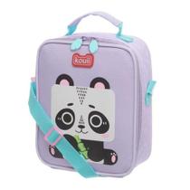 Lancheira Termica Transversal Infantil Kouii Filhotiis Panda