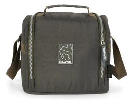 LANCHEIRA TERMICA TRANSVERSAL UP4YOU CRINKLE VERDE LUXCEL Verde