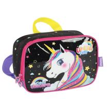 Lancheira Térmica Unicórnio Violeta Up4you Infantil Escolar