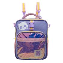 Lancheira Térmica Utility Panda Lilás Juvenil Xeryus