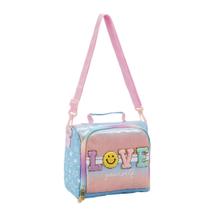 Lancheira Térmico Escolar Feminina Com Patches