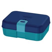 Lancheira Thermos com 8 peças BPA Free Bento Box Azul