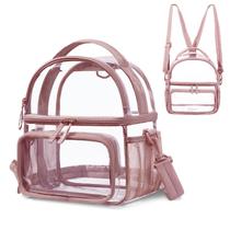 Lancheira transparente BAGSMART Double Decker transparente 12x6x12cm Lancheira transparente BAGSMART Double Decker transparente 12x6x12cm