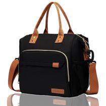 Lancheira TuerCao Isolated Cooler Tote 26x16x27cm preta