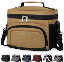 Lancheira Vankor Isolated Leakproof Cooler Khaki 26x17x20cm