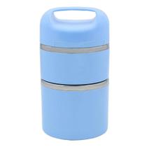 Lancheira Vertical 3 Compartimentos Inox Marmita