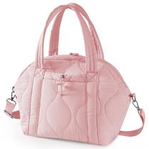 Lancheira WONDAY Simple Puffer para mulheres rosa 12L impermeável