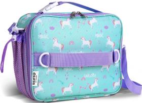 Lancheira YOLAY Kids com isolamento duplo Unicórnio Smart Size
