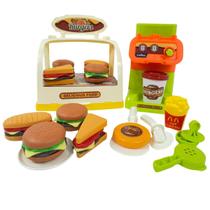Lanchonete Hamburgueria Fast Food Burger Brinquedo Infantil Lanchonete Hamburgueria Fast Food Burger Brinquedo Infantil