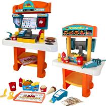 Lanchonete Infantil Com Caixa Registradora Sorvete Big Star - Big Star Brinquedos Lanchonete Infantil Com Caixa Registradora Sorvete Big Star - Big Star Brinquedos