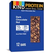 Lanchonete proteica KIND Chocolate Amargo Nut 12 g x 12 sem glúten Lanchonete proteica KIND Chocolate Amargo Nut 12 g x 12 sem glúten