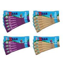 Lanchonetes Clif Kid ZBar Chocolate Chip and S'mores, pacote com 18