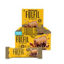 Lanchonetes proteicas com sabor de chocolate e avelã 15g x12