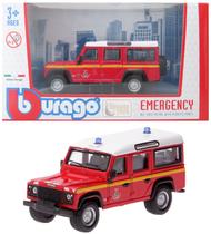 Land Rover Defende 110 - Resgate- Emergency - 1/50 - Bburago