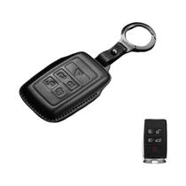 Land Rover Jaguar Capa De Couro Para Chave De Carro Para Range Rover Evoque Discovery Sport Velar XE